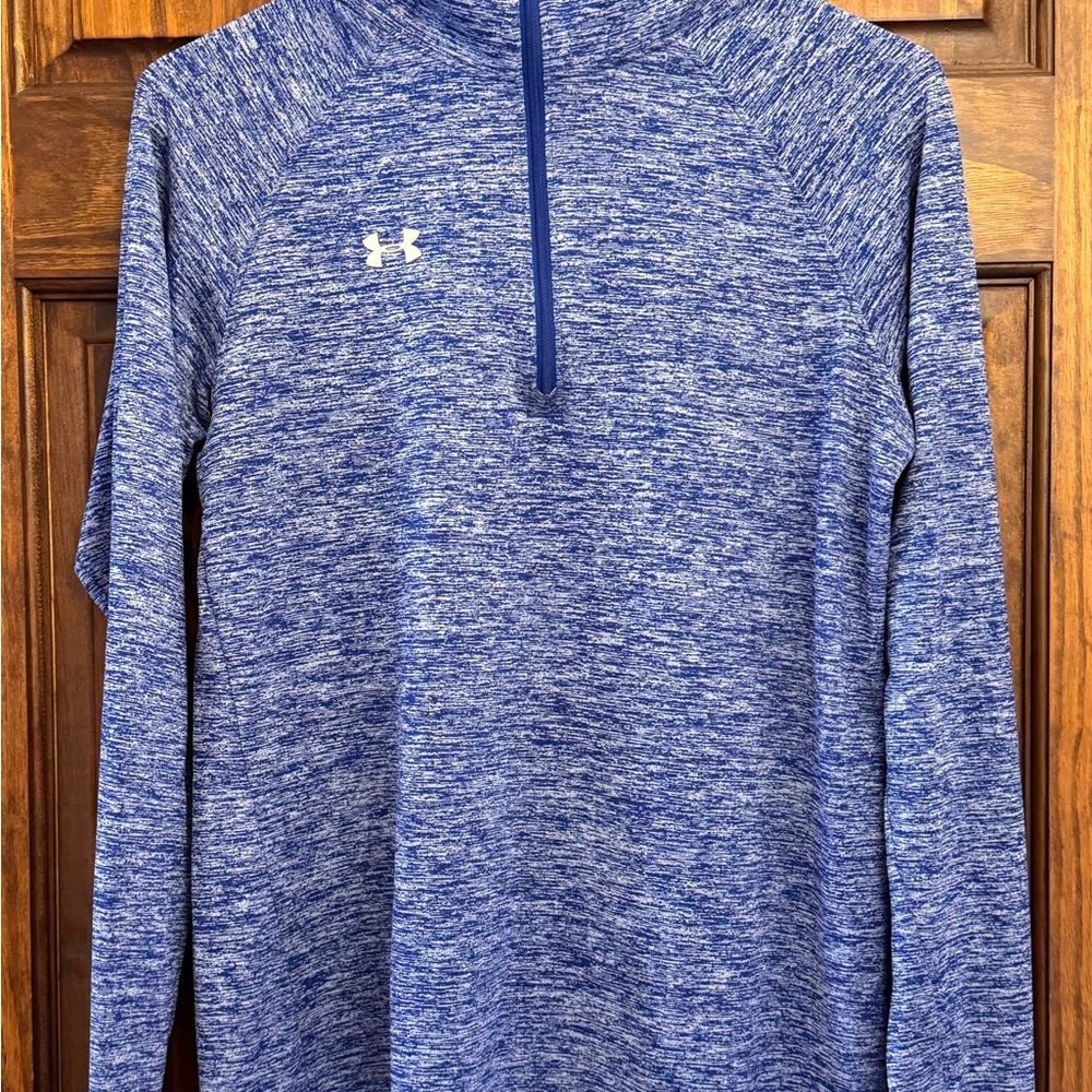 Under Armour Blue Quarter-Zip Pullover